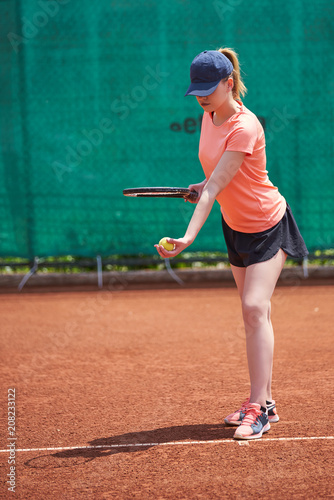 tennis player © fotoinfot