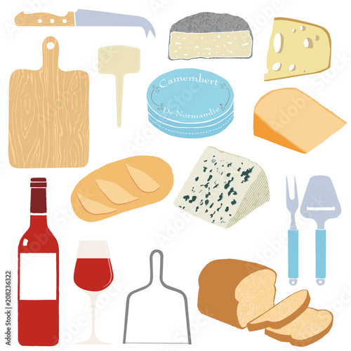 Cheese vector 