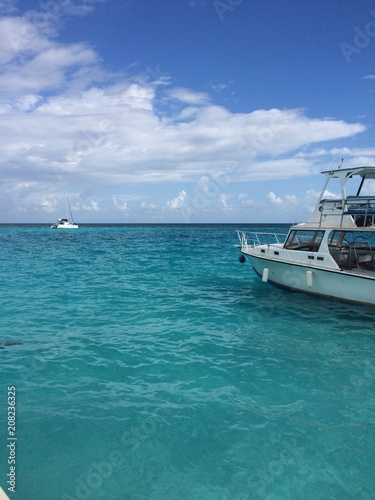 boats in the Caribbean Sea © Juli