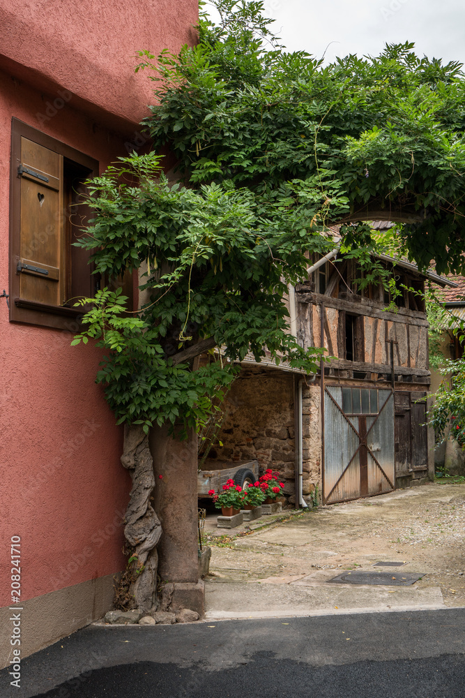 Old town in Alsace.