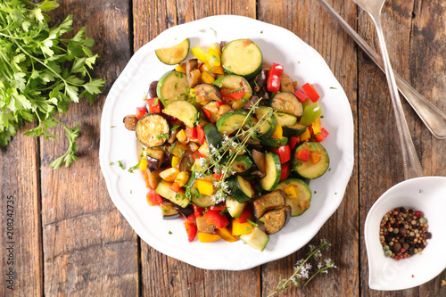 ratatouille, mixed stew vegetable