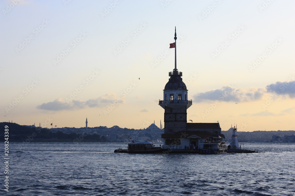 Vistas del Bósforo, orillas de Estambul, 