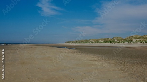 D  nenlandschaft an der Nordsee  Niederlande am Meer