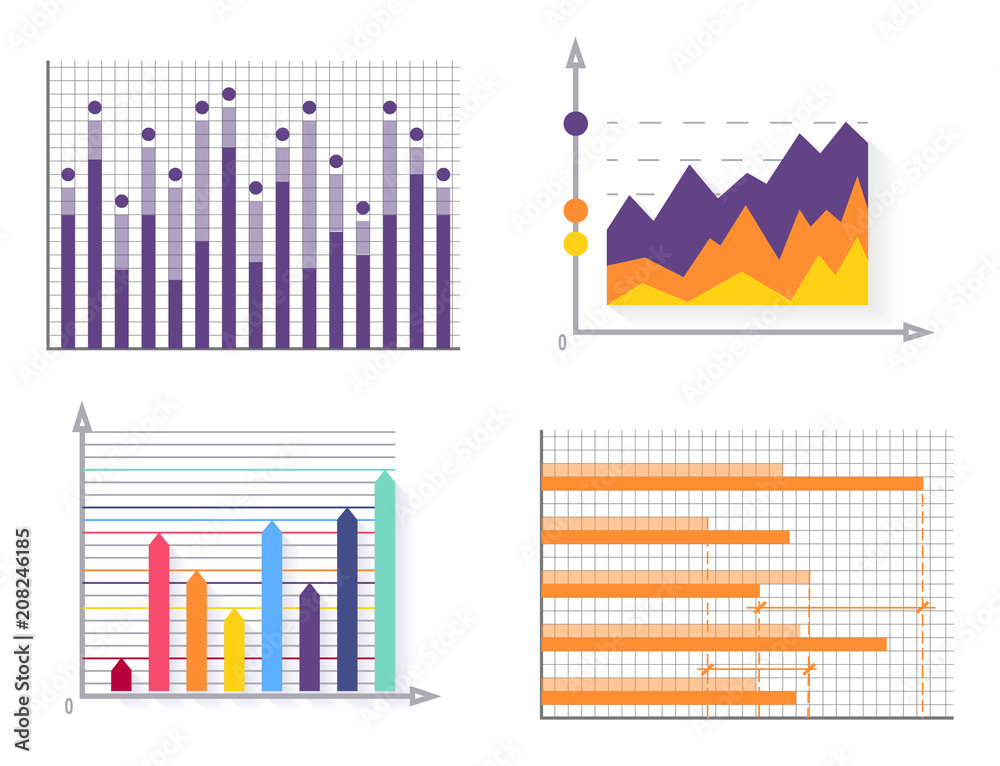 Graphics Collection Poster Vector Illustration Graphics Collection Poster Vector Illustration