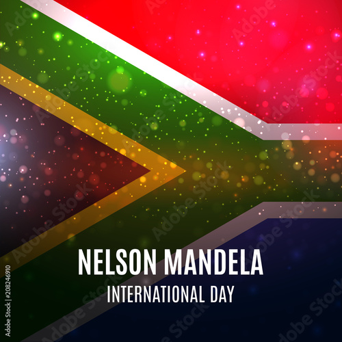 Vector illustration for International Nelson Mandela Day