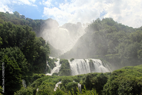 Cascata delle Marmore  Marmore waterfalls   Umbria  Italy.