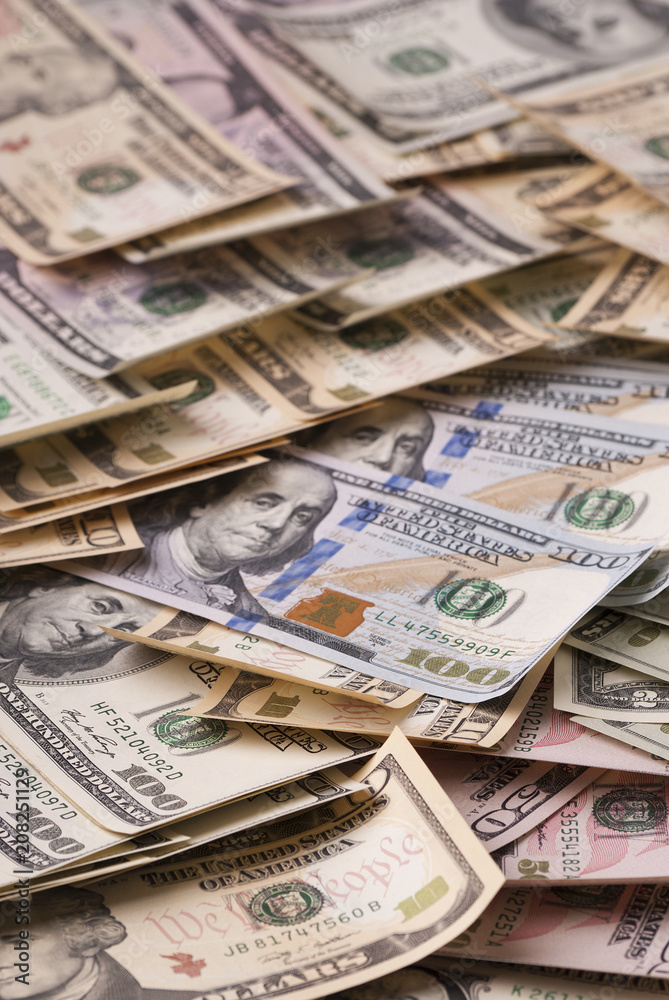 Various dollar banknotes Various dollar banknotes