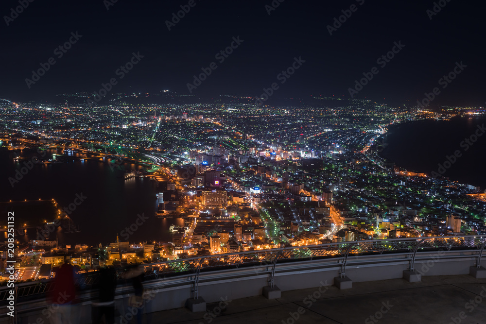 Fototapeta premium 函館山からの夜景