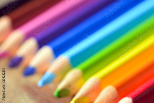 Blurred colorful background