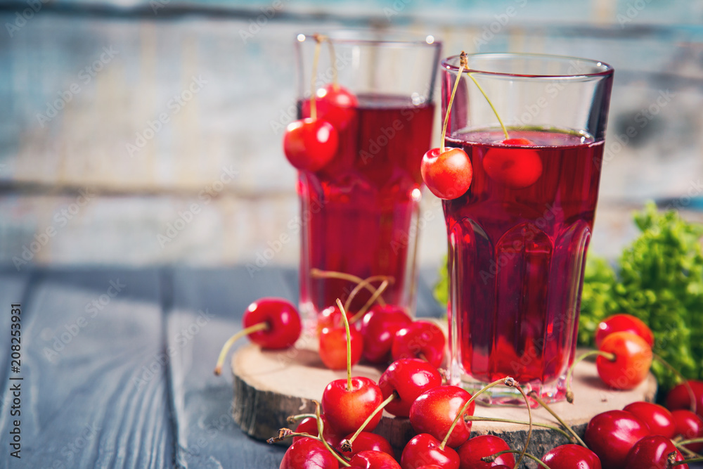 fresh cherries juice fresh cherries juice