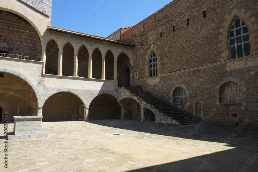 The Palace of the Kings of Majorca in Perpignan