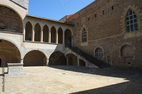 The Palace of the Kings of Majorca in Perpignan