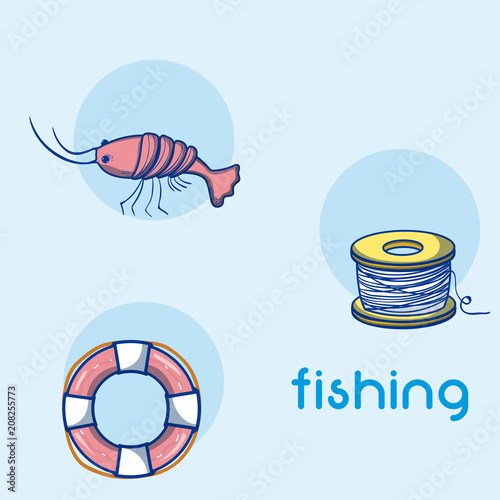 Fishing water sport