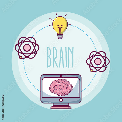 Brain and intelligence concept