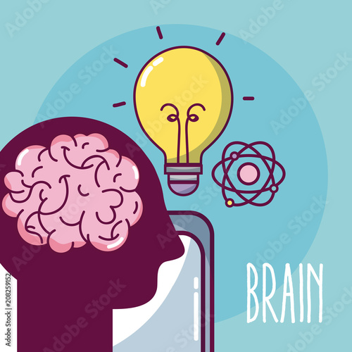 Brain and intelligence concept