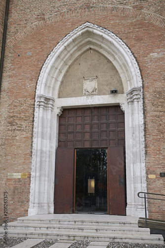 Treviso  Italy - May 29  2018  View San Nicolo Temple