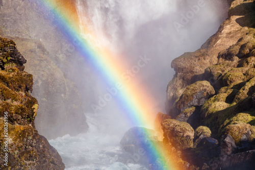 Waterdall Rainbow Iceland photo