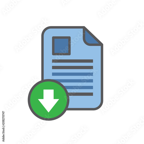 Whitepaper or Ebook CTA with Cover and Download Button for Free Digital Download and Call for Marketing Action