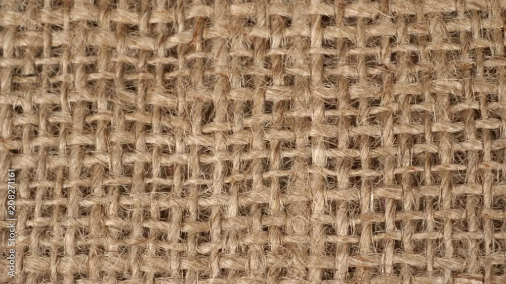 Burlap close up woven fabric Burlap close up woven fabric