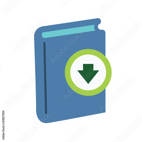Whitepaper or Ebook CTA with Cover and Download Button for Free Digital Download and Call for Marketing Action
