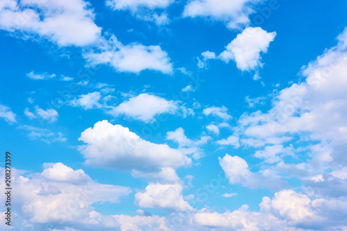 Photography Heaven - blue sky with white clouds