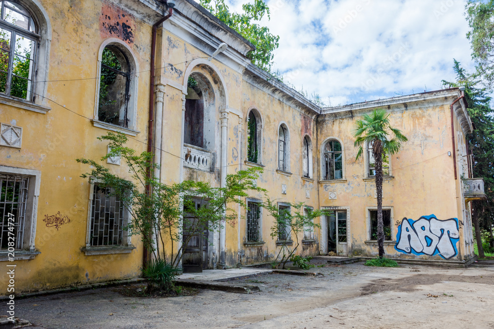 Abandoned building, Abkhazia