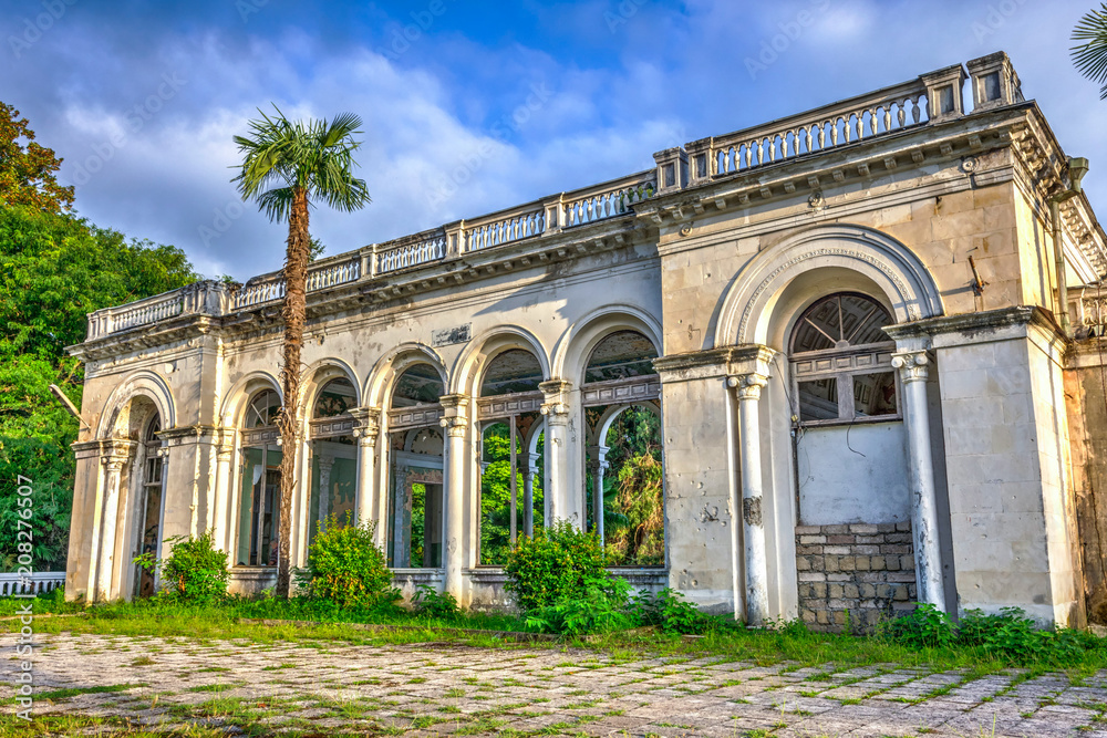 Abandoned train station, Abkhazia