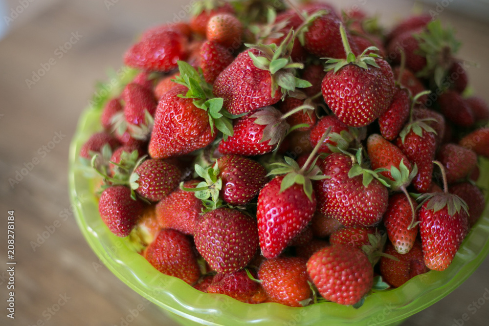 Red strawberry Red strawberry