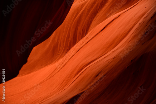 Antelope canyon abstract