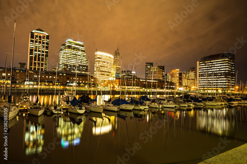 View of Puerto Madero in Buenos Aires