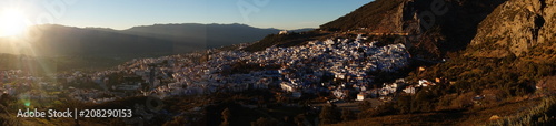 Panorama of Chefchauen, Morocco