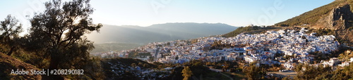 Panorama of Chefchauen, Morocco