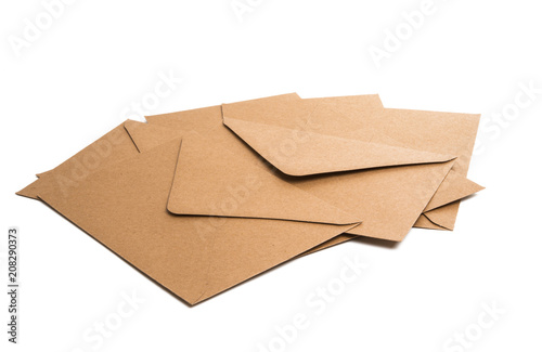 paper envelope isolated © ksena32