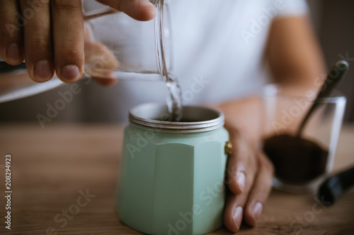 Preparing Coffee