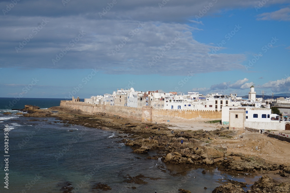 view of essouira, morocco