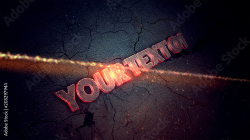 Cracked Asphalt Title Sequence