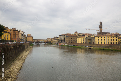streets and buildings in Florence in Tuscany © tmag