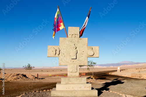 Inca Cross view, Chile photo