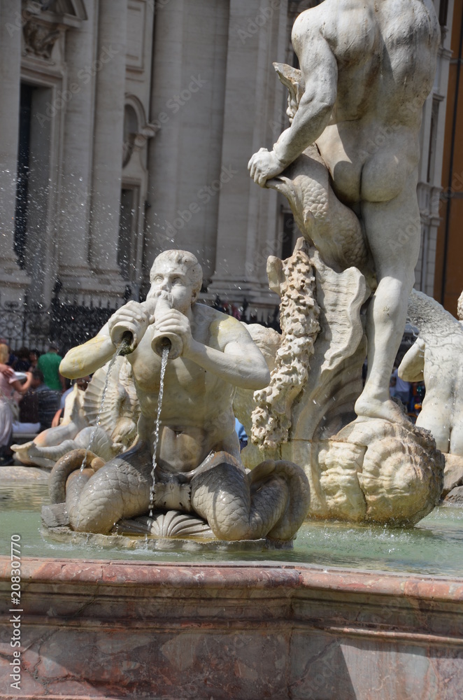 Naklejka premium bernini sculpture