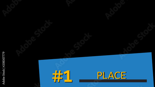 Tri-Color Blade Lower Third