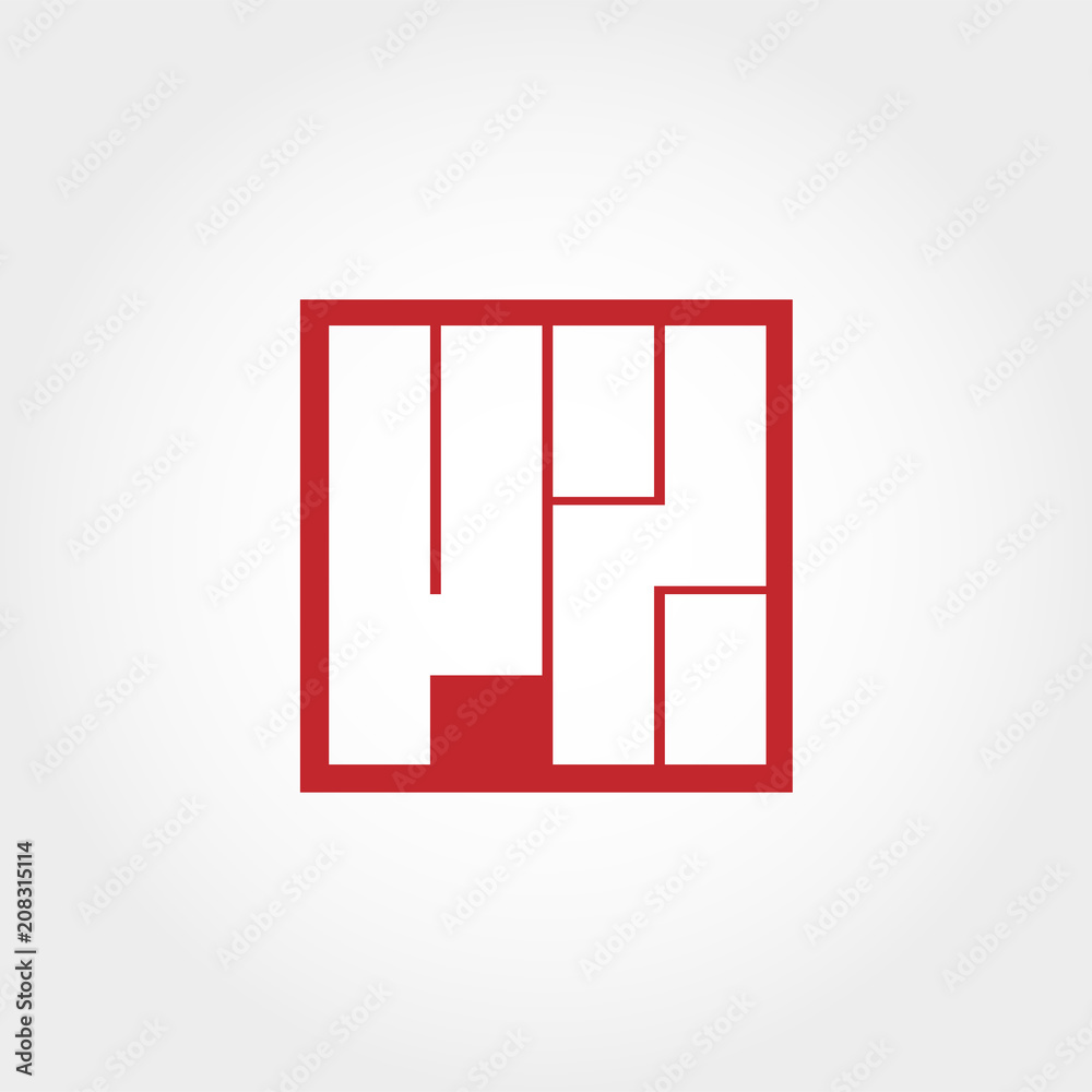 Initial Letter VX Logo Vector Design