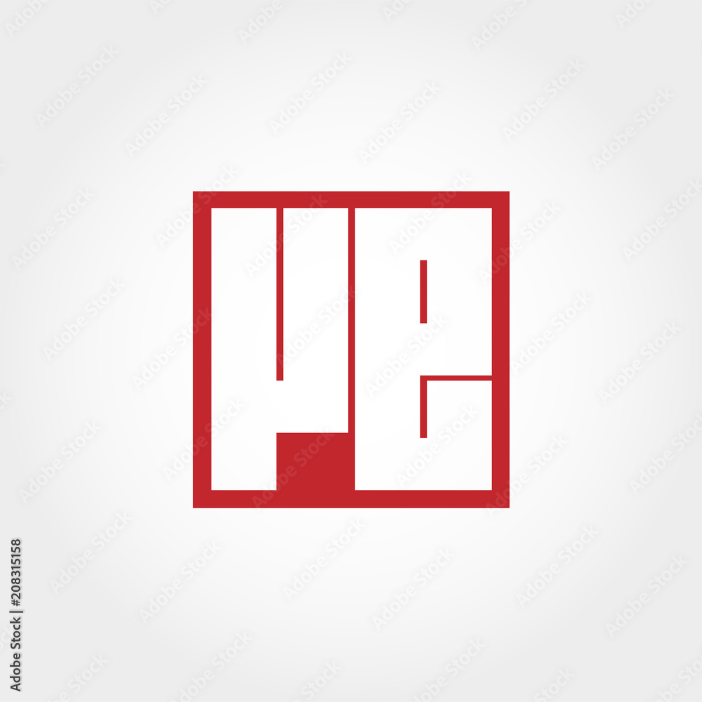 Initial Letter VE Logo Vector Design Initial Letter VE Logo Vector Design
