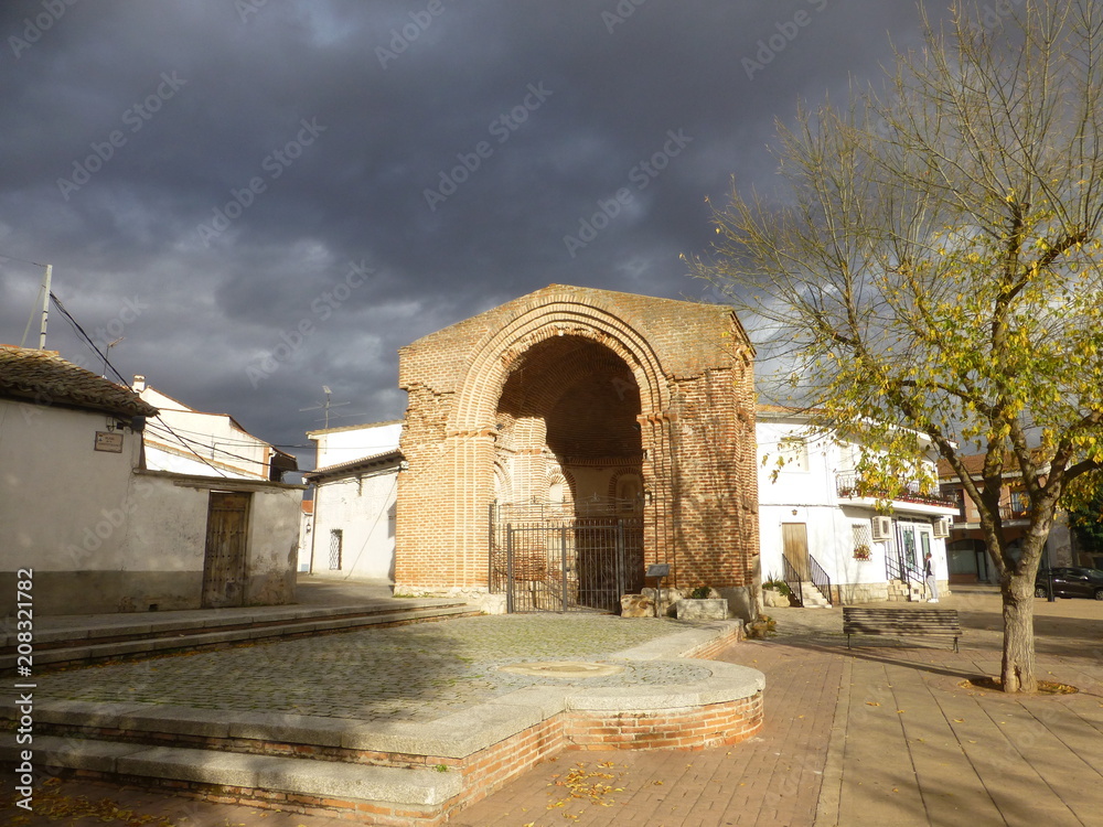 Talamanca de Jarama, pueblo de Madrid (España) junto a Castilla la Mancha