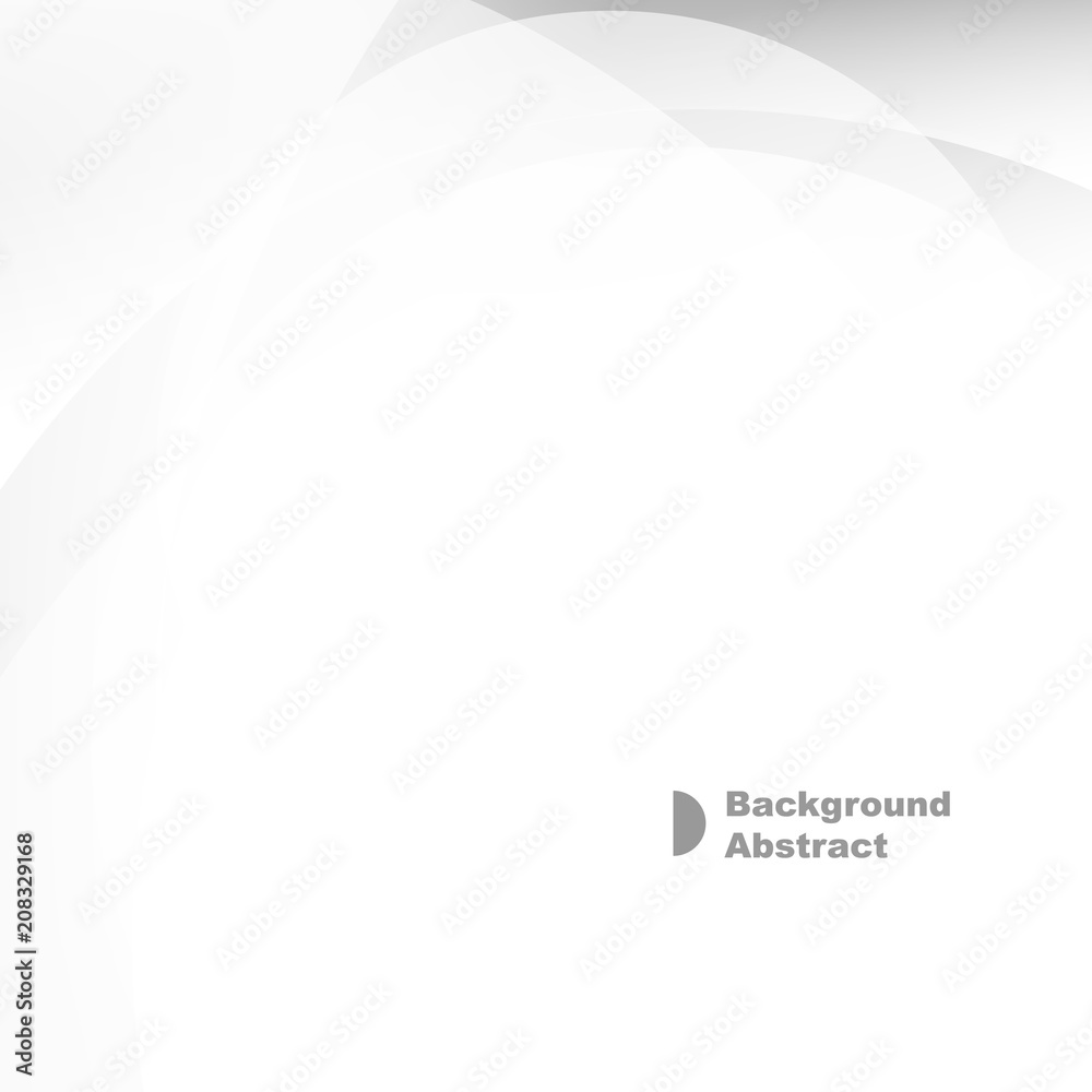 Obraz premium grey and white light abstract geometric halftone design on background. have to template pattern for presentation, banner, poster, website.