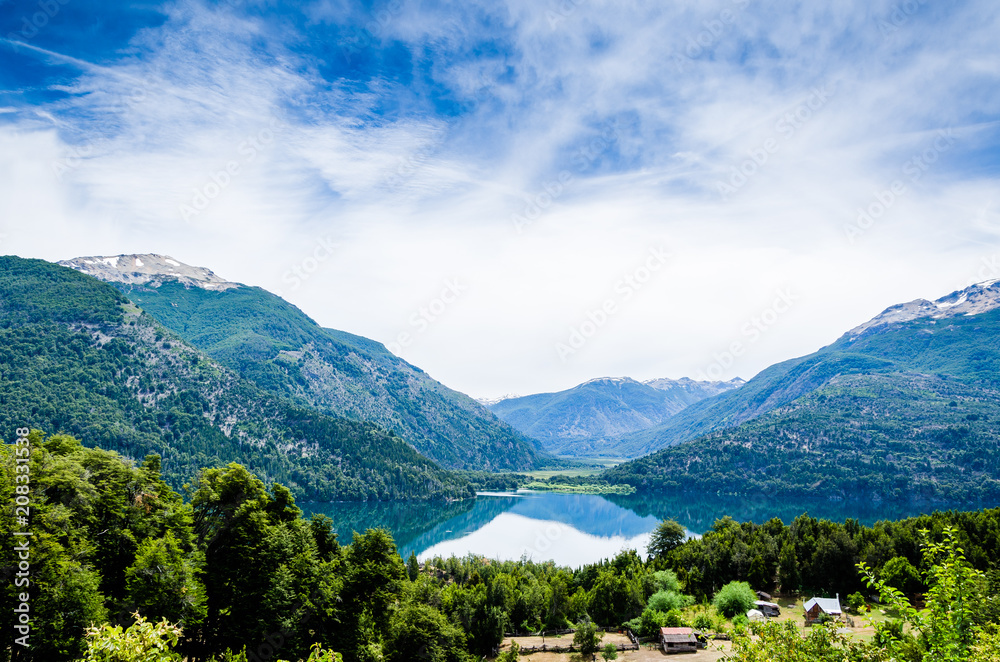 lake in the mountains