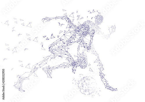 technology football background