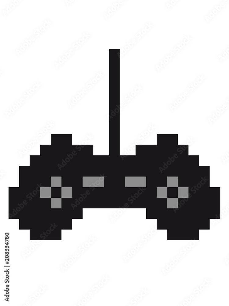 pixel retro spielen joystick controller tasten knüppel steuerung cool logo design pro gamer pixel retro spielen joystick controller tasten knüppel steuerung cool logo design pro gamer