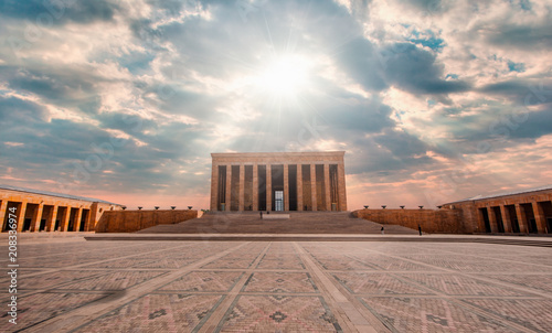 Photo Anitkabir - Mausoleum of Ataturk, Ankara Turkey