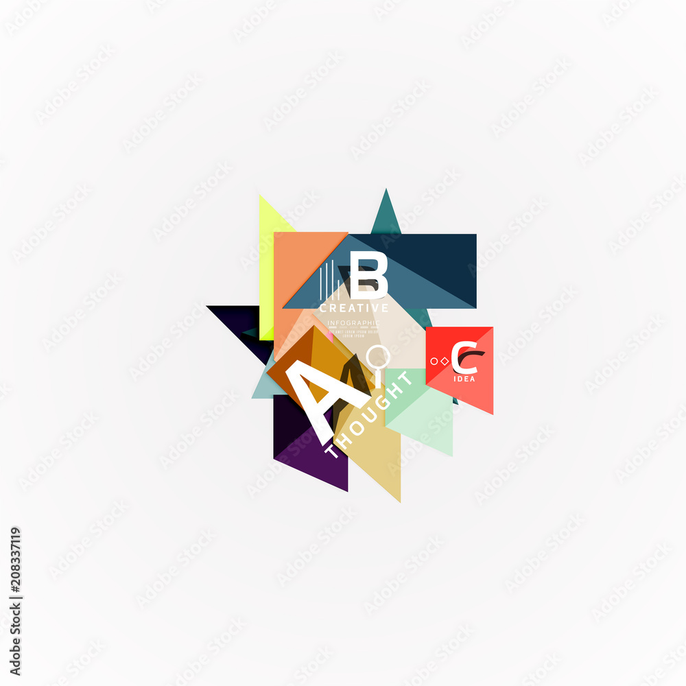 Paper option steps diagram infographic layout Paper option steps diagram infographic layout