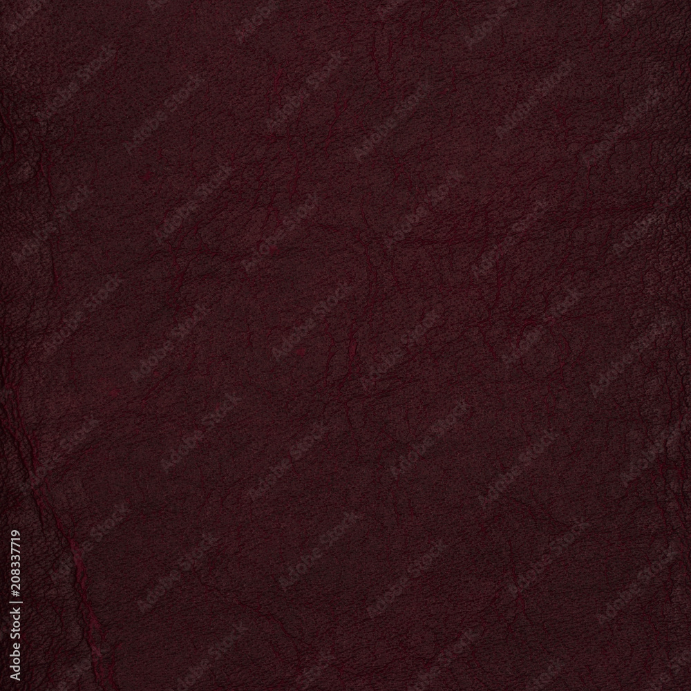 Red leather texture background. Abstract background, empty template.